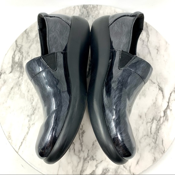 Alegria Elly Pewter Fields Comfort Loafer Clogs 38/8-8.5 Career Classic Comfy - Picture 7 of 16